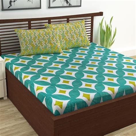 Story@Home 100% Pure Cotton Double Bedsheet - Luxurious and Comfortable ...
