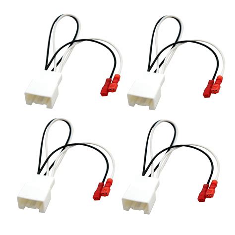 Buy 4 Pack 72-5602 Car Replacement Door Speaker Wiring Harness Plug ...