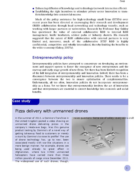 Case Study: Drone Technology Impact on Entrepreneurship and Innovation ...