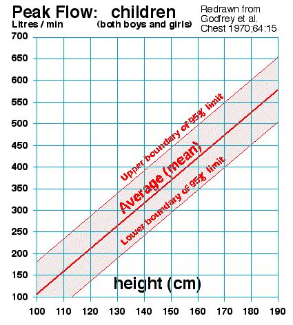 Image result for Peak Flow Meter Chart How to Use