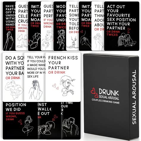 Amazon.com: MEBAULT Drinking Game Card Deck Sex Card Game Sex Toy ...