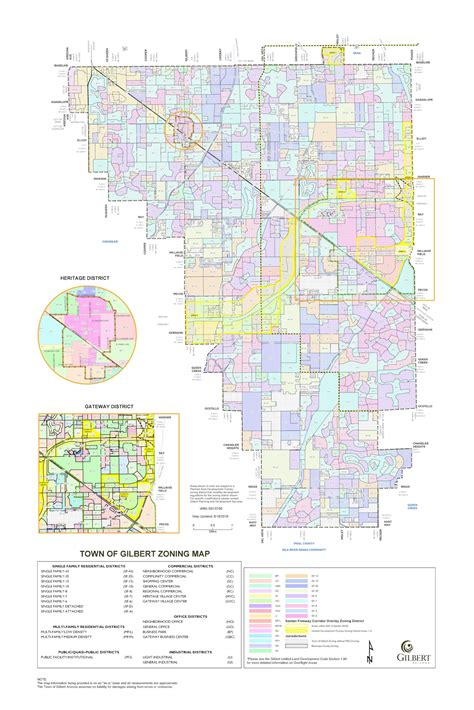 Gilbert Arizona Map Of Neighborhoods