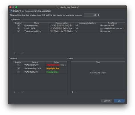Image result for PyCharm Log Options