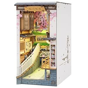 Buy ROBOTIME DIY Book Nook Kit DIY Miniature Dollhouse Booknook Kit 3D ...