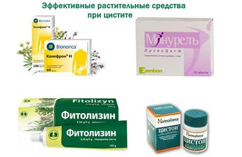 Список быстродействующих лекарств от цистита для женщин