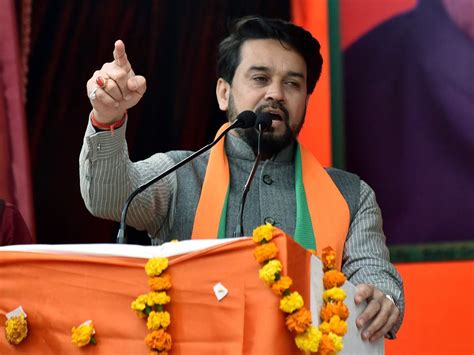 Delhi Assembly Polls: Campaign ban on Union Minister Anurag Thakur, BJP ...