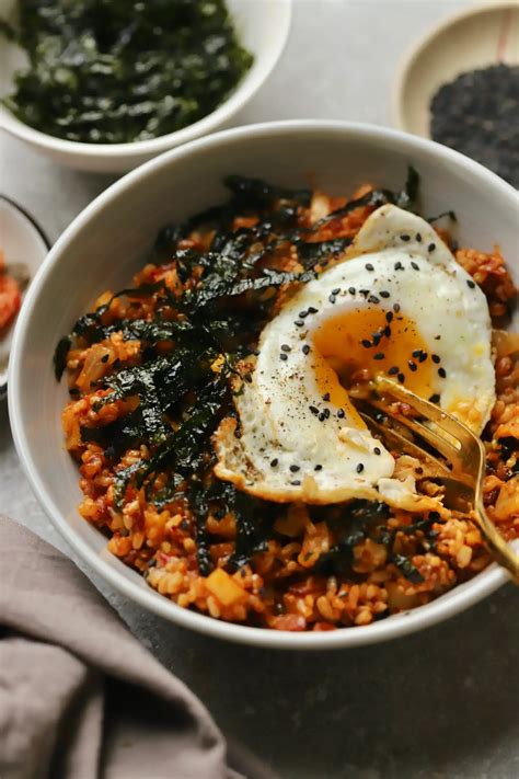 Kimchi Fried Rice - Yang's Nourishing Kitchen