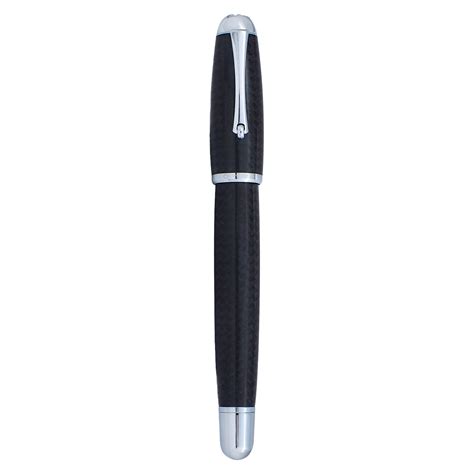 Monteverde Super Mega Carbon Fibre Fountain Pen - Black CT – Makoba