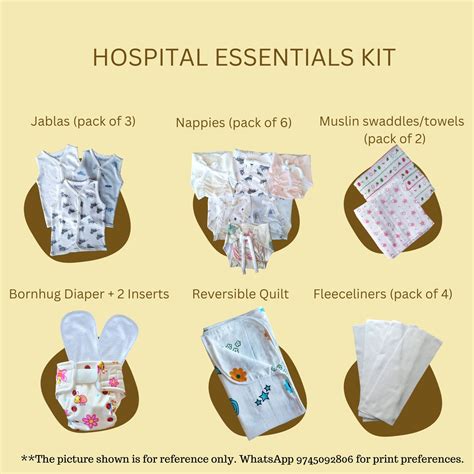 Newborn Combo - Hospital Essentials Kit – kiddiehug