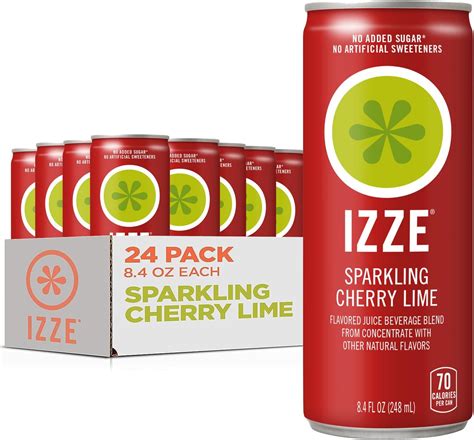 Amazon.com : IZZE Sparkling Juice 4 Flavor Variety Pack, 8.4 Fl Oz ...