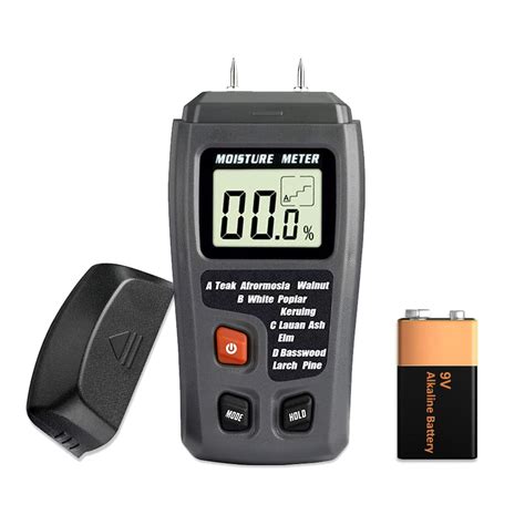 Buy Mengshen Digital Wood Moisture Meter, Pin-Type Firewood Humidity ...