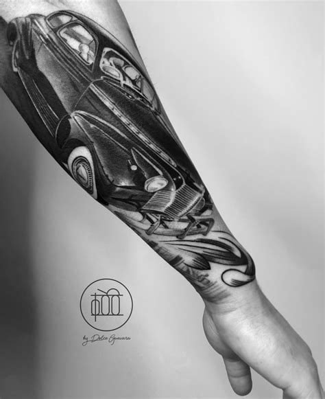 Car Tattoo Sleeve Ideas