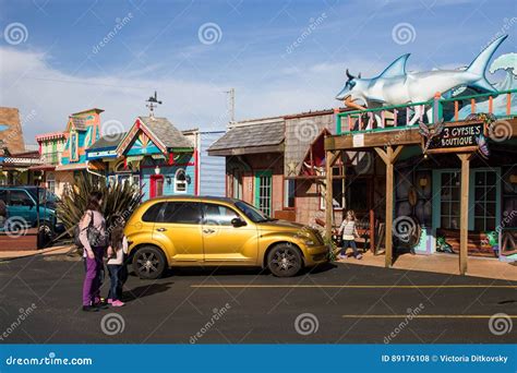 Aquarium Village in Newport, Oregon Editorial Stock Photo - Image of ...