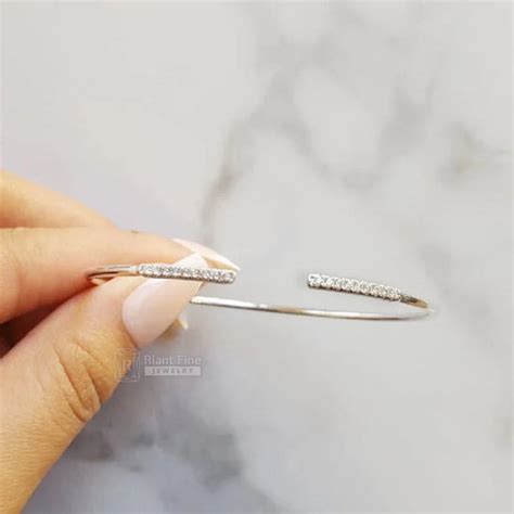 Moissanite Bracelets – Lab Created Luxury at Riant Fine – Riant Fine ...