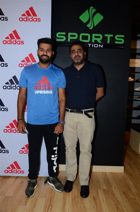 Rohit Sharma launches the 1st Adidas "Homecourt" Shop-in-Shop - Photos ...