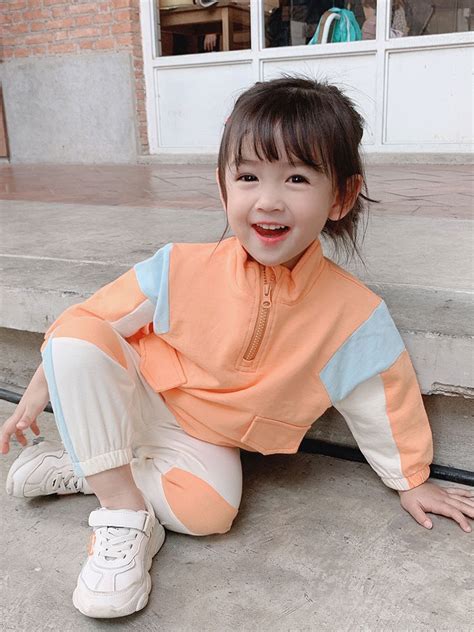 女童休闲套装春秋洋气儿童网红运动两件套女宝宝2020新款秋装童装-淘宝网 | Fashion, Style, Model
