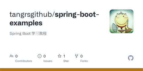Image result for Spring Boot Example GitHub