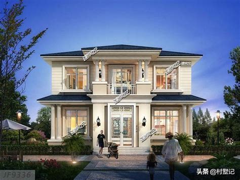 160-170平方米二层自建别墅设计CAD图纸带效果图，田园风_二层别墅设计图_图纸之家