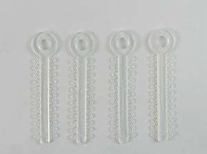 Dentosmile Orthodontics Ligature Ties Light Force (Latex Free) 1008/pk ...
