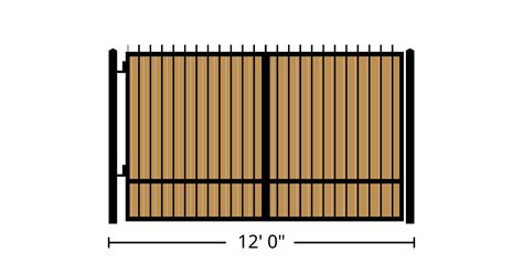 Image result for Single 12 Gate with Columns