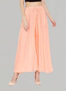 Trend Level Flared Women Orange Trousers - Buy Trend Level Flared Women ...