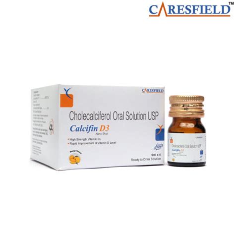 CALCIFIN-D3 Nano Shots Caresfield Pharmaceutical Pvt. Ltd.