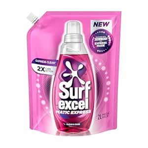 Surf Excel Matic Express Liquid Detergent | Express Clean with 2X Care ...