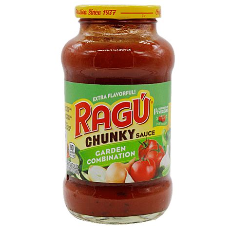 Buy Ragu Pasta Sauce - Garden Combination 680 Gm Bottle Online At Best ...