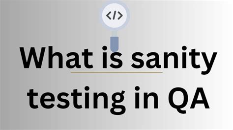 Sanity Testing in Software Testing 的图像结果