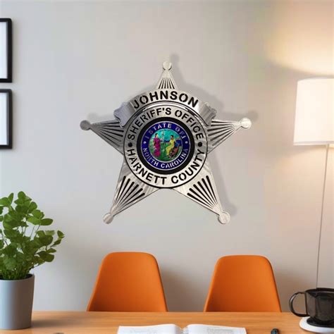 Harnett County Sheriffs Office Badge – Premier Metal Art