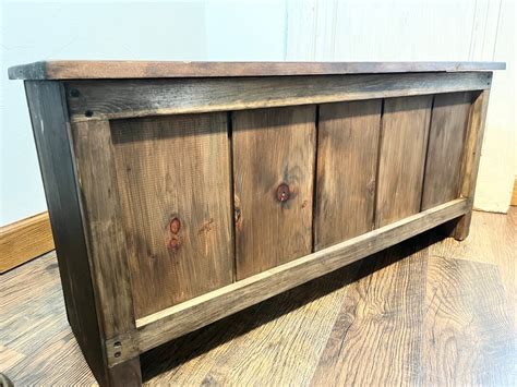 Image result for Rustic Storage Bench