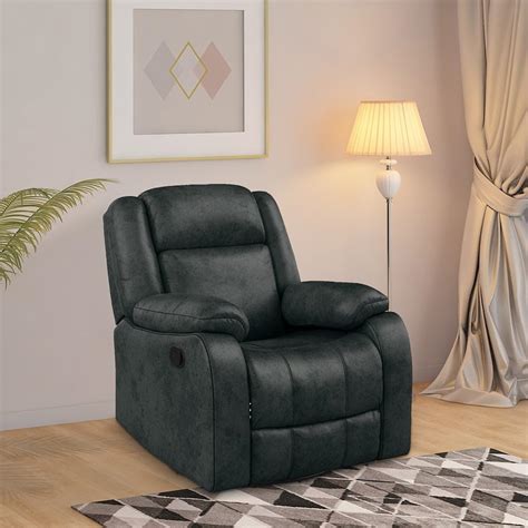 duroflex Avalon - Rocking & Revolving Single Seater Suede Fabric ...