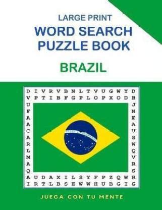 Brazil Word Search Puzzle Book: Buy Brazil Word Search Puzzle Book by ...