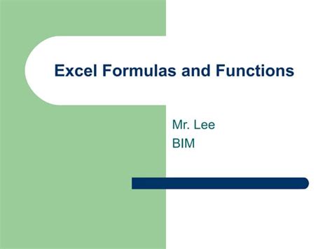 Excel Formulas Lesson 的图像结果