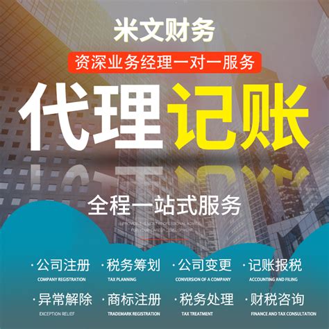 上海代理记账财务报税公司营业执照注册办理做账工商税务代帐-淘宝网