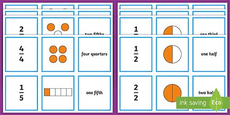 Interactive Fraction Game | Matching Fractions