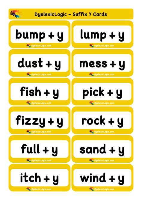 Suffixes — Dyslexic Logic
