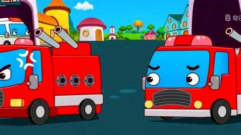 儿童动画消防车灭火,母婴育儿,早期教育,好看视频