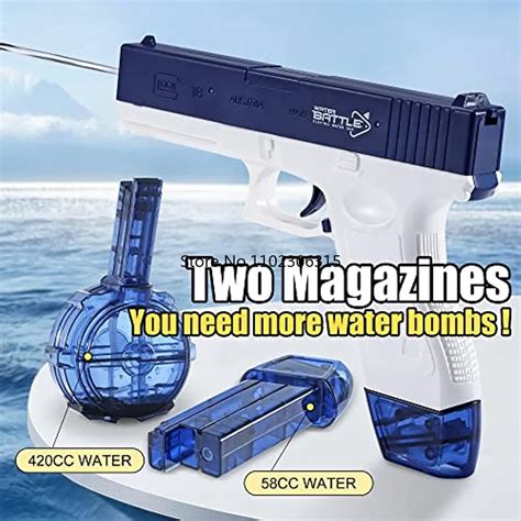 Glock Electric Water Toy Gun Blaster Pistol Automatic Squirt Guns ...