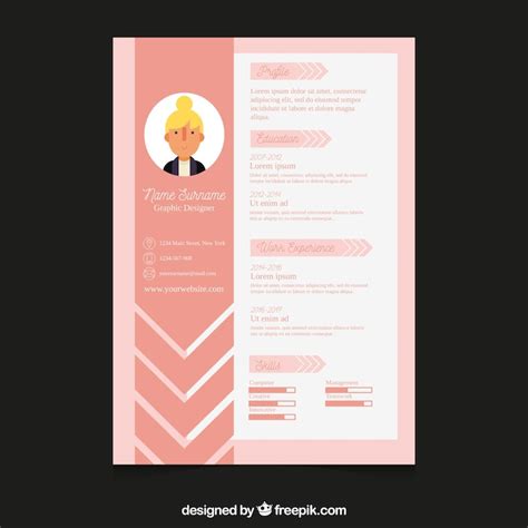 Page 2 | Pink cv Images - Free Download on Freepik