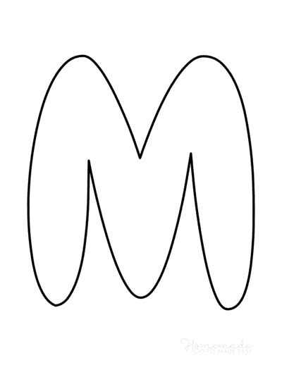 Free Printable Bubble Letters