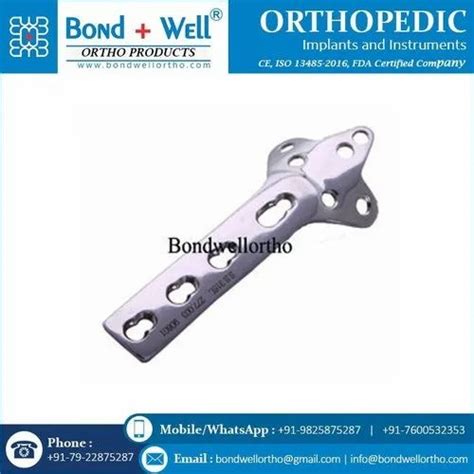 Orthopedic Implants Plates - 4.5 mm Orthopedic Implants Locking Broad ...