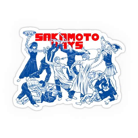 Sakamoto Days Sticker-17 – Inkyprinty.in