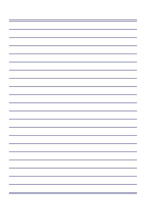 Printable Primary Lined Paper