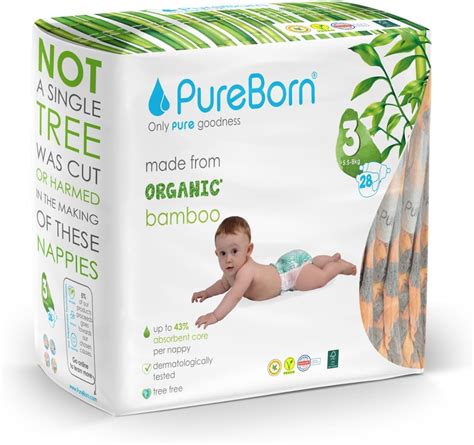 Bambo Nature Premium Baby Tape Diapers for Baby Medium Size (4-8 Kgs ...