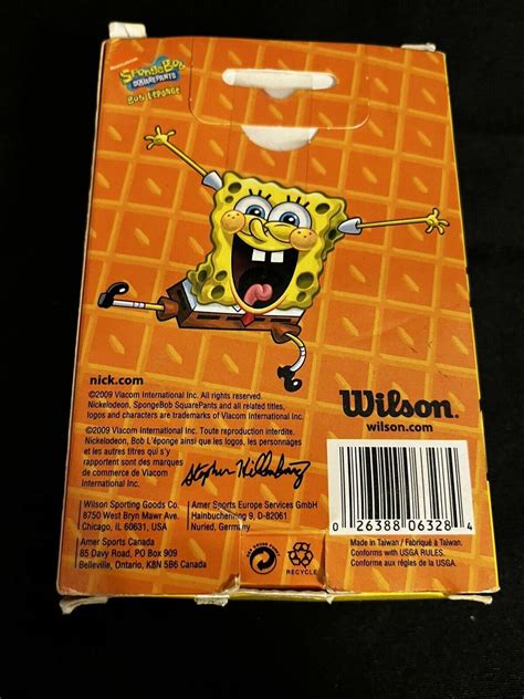 NICKELODEON SpongeBob SquarePants (6) Golf Balls By WILSON New, Open ...