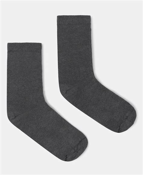 Buy Kid's Compact Cotton Stretch Solid Calf Length Socks With StayFresh ...