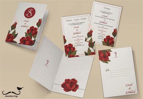 10 Floral Invitation Card Design Ideas For Your Big Day