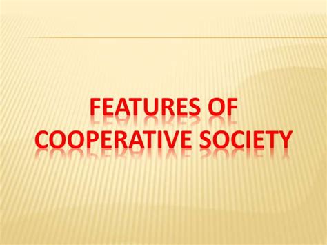 Co Operative Society Examples 的图像结果