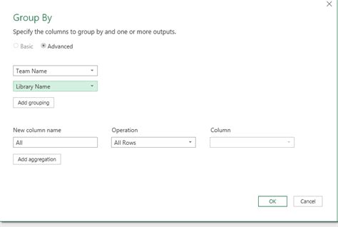 Subgroup Index Power Query 的图像结果